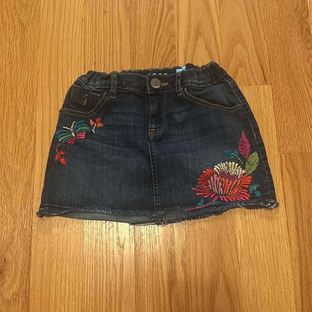 GAP jean skirt, size kids 10